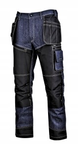 SPODNIE JEANS JEANSOWE ROBOCZE WZMACNIANE S