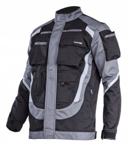 LAHTI PRO BLUZA ROBOCZA CZARNO-SZARA + ODBLASK XL