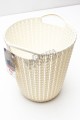 CURVER KNIT KOSZ NA PAPIER ŚMIECI BIAŁY KREMOWY 7L