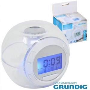 GRUNDIG ZEGAREK Z TERMOMETREM STACJA POGODOWA