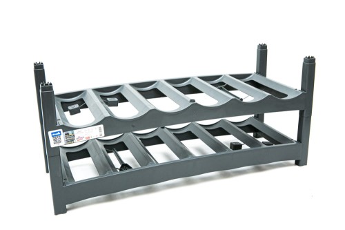 ROTHO REGAŁ STOJAK NA BUTELKI NA WINO 2 PÓŁKI