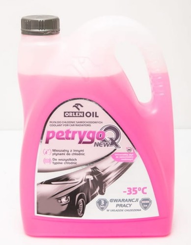 ORLEN PETRYGO Q PŁYN DO CHŁODNIC DO -35StC RÓŻOWY 2L