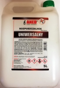 ANED ROZCIEŃCZALNIK ROZPUSZCZALNIK UNIWERSALNY 5L