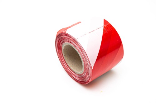 SCHULLER TAŚMA OSTRZEGAWCZA CZERW-BIAŁA 200MB