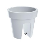DONICZKA NA BALUSTRADĘ BALKON LOFLY 25CM BIAŁA