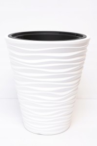 DONICZKA DONICA SAND Z WKŁADEM 30X 33CM BIAŁA