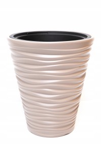 DONICZKA DONICA SAND Z WKŁADEM 30X 33CM MOCCA BEŻ