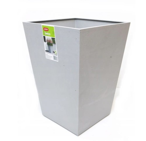 KETER DONICA DONICZKA BETON CONIC SQUARE 40CM JASNY SZARY