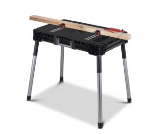 KETER JOBMADE STÓŁ SKŁADANY ROBOCZY ZE ŚCISKAMI