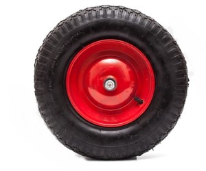 LEM AZJA KOŁO DO TACZKI POMPOWANE  + OŚ