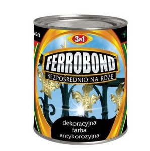 FERROBOND BEZPOŚREDNIO NA RDZĘ 0,65L RAL9005 CZARNY