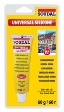 SOUDAL SILIKON UNIWERSALNY DOM 60 G BIAŁY