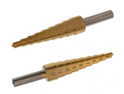 JOBI WIERTŁO STOŻKOWE TYTAN 4-12 MM HSS 1szt