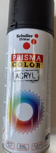SCHULLER SPRAY AKRYLOWY RAL 9005 CZARNY MAT 400 ML