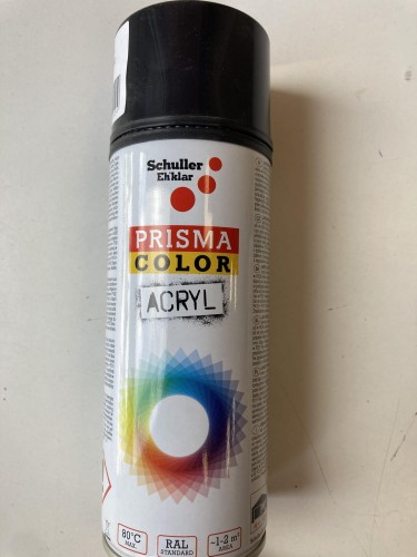 SCHULLER SPRAY AKRYLOWY RAL 9005 CZARNY POŁ 400 ML