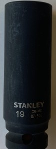 STANLEY NASADKA UDAROWA 6-KĄTNA DŁUGA 1/2" 19MM