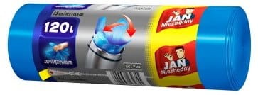 JAN NIEZBĘDNY WORKI NA ŚMIECI EASY PACK 120L 15SZT
