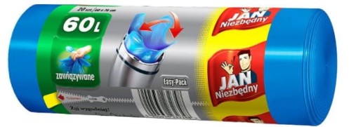 JAN NIEZBĘDNY WORKI NA ŚMIECI EASY PACK 60L -20SZT