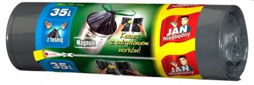 JAN NIEZBĘDNY WORKI NA ŚMIECI MAGNUM 35L - 15SZT