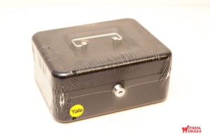 YALE KASETKA/ SEJF 152X118X80 MM CZARNA SMALL