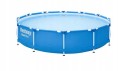 BESTWAY BASEN OGRODOWY STELAŻOWY STEEL 3,66 X76cm + POMPA