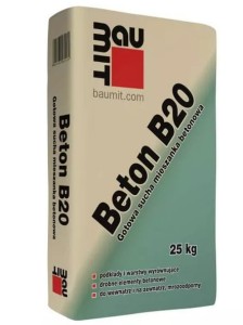 BAUMIT WYLEWKA BETONOWA BETON B20 25KG