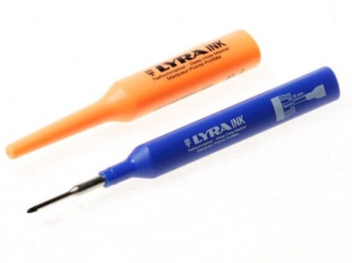LYRA INK MARKER PISAK GŁĘBOKICH OTWORÓW NIEBIESKI