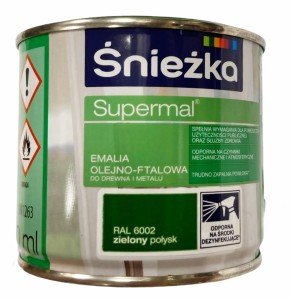 ŚNIEŻKA EMALIA OLEJNO-FTALOWA MIĘTOWY POŁYSK 0,2L  