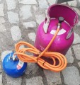 WĄŻ PRZYŁĄCZENIOWY DO GAZU 5M 3/8 NA MAŁĄ BUTLĘ -1/2 DUŻA