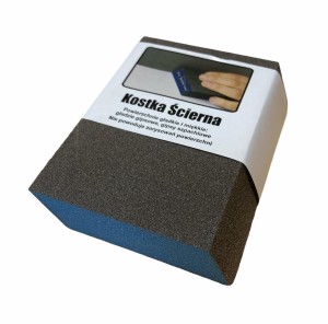 BLUE DOLPHIN GĄBKA ŚCIERNA KOSTKA SKOŚNA