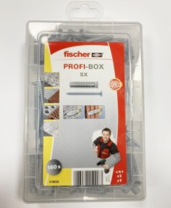 FISHER ZESTAW WKRĘTÓW I KOŁKÓW ROZPOROWYCH 160EL