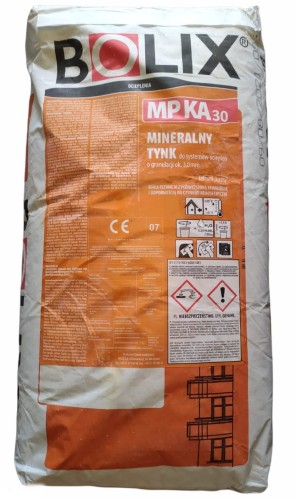 BOLIX MP KA30 TYNK MINERALNY BARANEK 3,0MM - 25KG