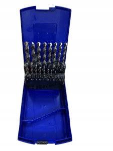 BERNER WIERTŁA DIN 338 HSS SREBRNE KPL 19SZT 1-10