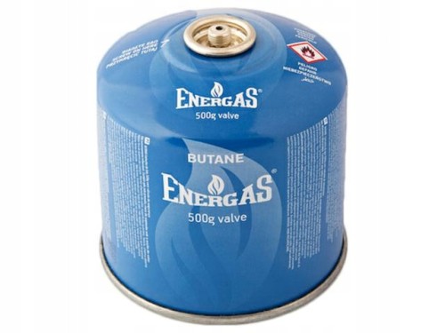 ENERGAS NABÓJ GAZOWY 500G Z GWINTEM 7/16" 5/4