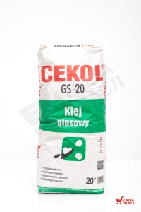 CEKOL GS-20  KLEJ GIPSOWY - 20KG