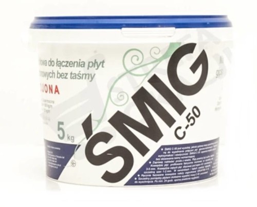 MEGARON ŚMIG GOTOWA MASA DO ŁĄCZENIA PŁYT C-50 5KG