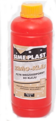 DMB ZIMO-KLEJ PŁYN MROZOODPORNY DO KLEJU -8ST 1L % PO TERMINIE