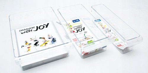 ROTHO LOFT ORGANIZER POJEMNIK DO LODÓWKI ZESTAW 3 SZTUK S M L