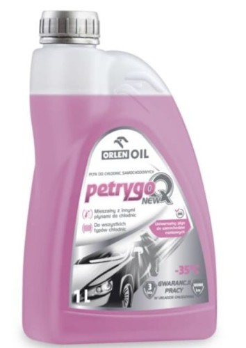 ORLEN PETRYGO Q PŁYN DO CHŁODNIC DO -35StC RÓŻOWY 1L