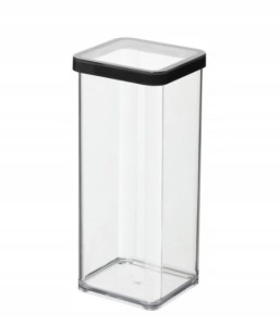 ROTHO POJEMNIK KUCHENNY 1.5L LOFT POKRYWA CZARNA