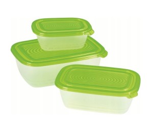 ROTHO ZESTAW POJEMNIKÓW SUNSHINE 0.5+1+1.9 L 3 SZT
