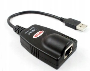 Karta sieciowa RJ45 NA PORT USB Unitek Y-1463