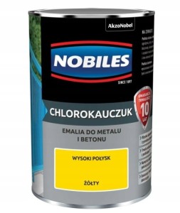 NOBILES EMALIA CHLOROKAUCZUK ŻÓŁTY DO METALU 0,9