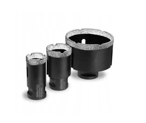 DEDRA ZESTAW OTWORNIC DIAMENTOWYCH 28,35,68MM HEX