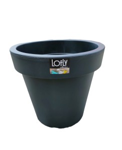 PROSPERPLAST DONICZKA DONICA LOFLY 39CM ANTRACYT