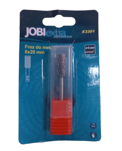 JOBI EXTRA FREZ DO METALU ZYA 8X20MM X3301
