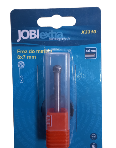 JOBI EXTRA FREZ DO METALU KUD 8X7MM X3310