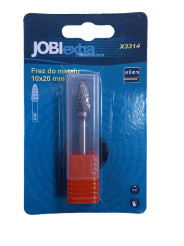 JOBI EXTRA FREZ DO METALU RBF 10X20MM X3314