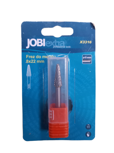 JOBI EXTRA FREZ DO METALU KEL 8X22MM X3316