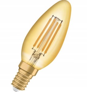 OSRAM VINTAGE 1906 ŻARÓWKA LED E14 4.5W=36W ZŁOTY